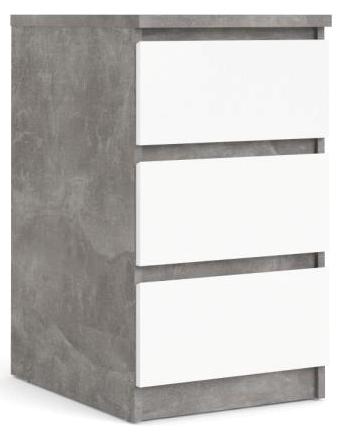 Nibe 40 Smal Kommode - Elegant Betonlook til Dit Hjem