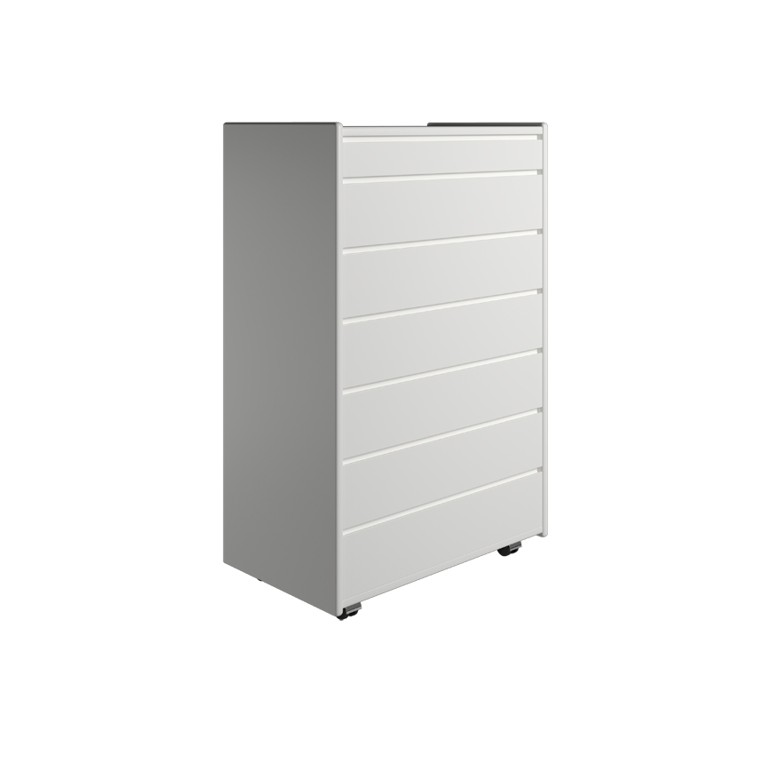 Kaagaard 7-skuffers Kommode i Hvid – Fantastisk Tilbud!