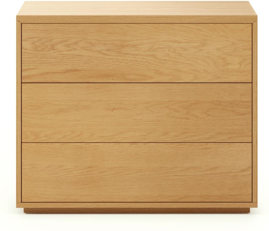 Natur Kommode Kave Home Abilen Skuffer Egefiner Nordisk Design L90xd36xh75 - Kave Home Kommoder - 8433840794501