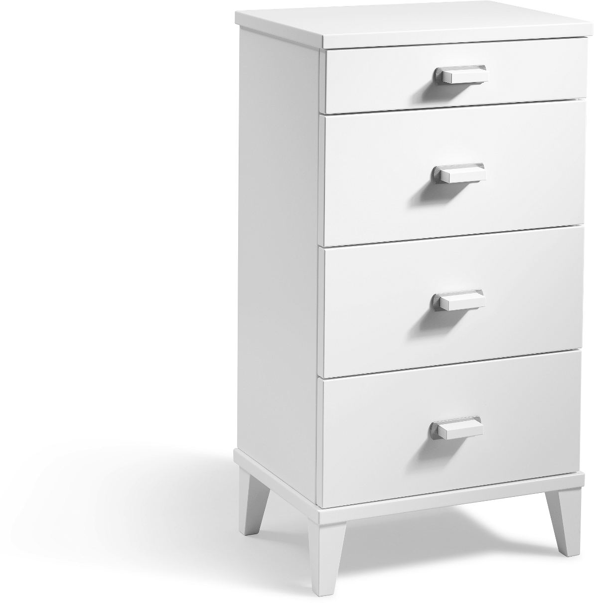 Hvid Kommode Oscarssons Mbel Malva Skuffer H76b40d31 Lakeret Mdf - Kommoder - 7331839023292