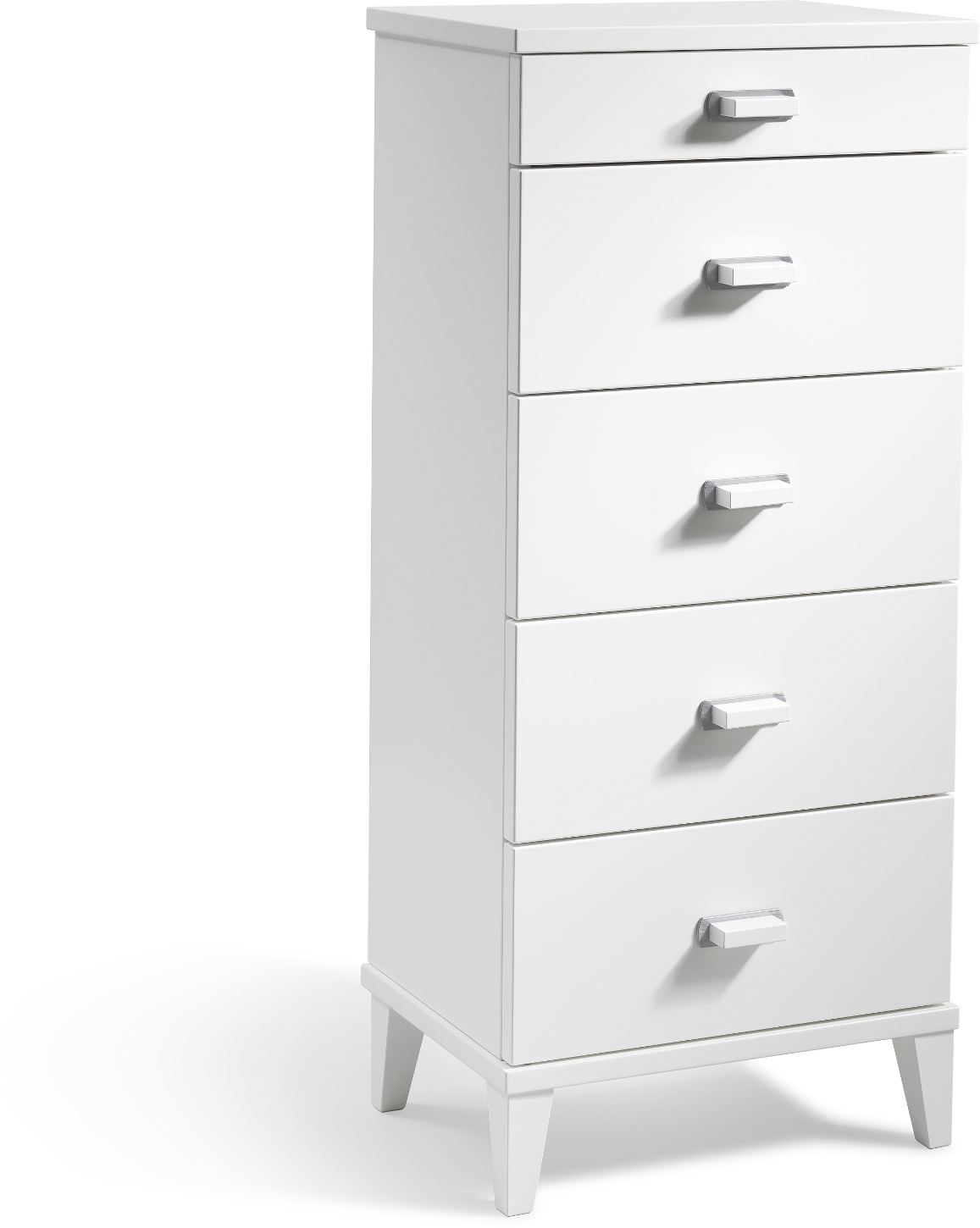 Hvid Kommode Oscarssons Mbel Malva Serie Lakeret Mdf Håndlavet Skandinavisk Design Skuffer 94x40x31 - Kommoder - 7331839023438