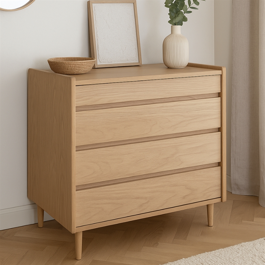 Kaagaard Lav Kommode Egetræ - Kaagaard Kommoder