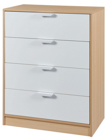 Hvid Varka Kommode Mdf H90 B70 D40 - Kommoder